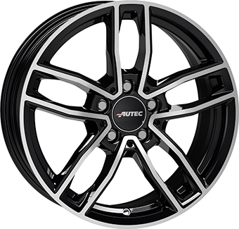 2724 AUTEC MERCADOR 16" Zwart Glans / Gepolijst