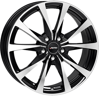 2763 AUTEC BRIXEN 17" Zwart Glans / Gepolijst