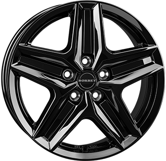 BORBET CWZ 18" Zwart Glans