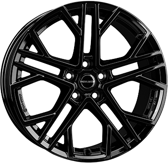 3134 BORBET XV 19" Zwart Glans