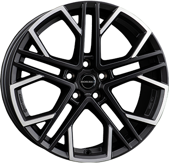 BORBET XV 19" Mat Zwart / Gepolijst