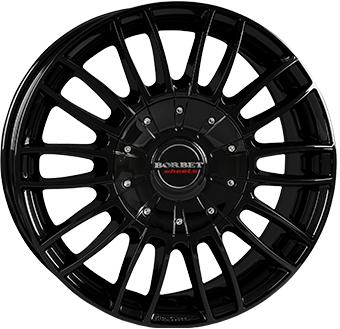 3138 BORBET CW3 17" Zwart Glans