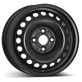 3635 STEEL WHEELS STAAL 14" Zwart