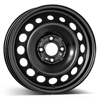 4001 STEEL WHEELS STAAL 15" Zwart