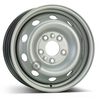 4012 STEEL WHEELS STAAL 15" Zilver