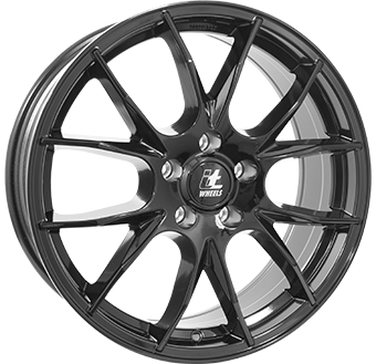 439 IT WHEELS 2 KIRA 16" Zwart Glans