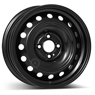4444 STEEL WHEELS STAAL 15" Zwart
