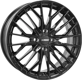 482 IT WHEELS TIARA 4 16" Zwart Glans