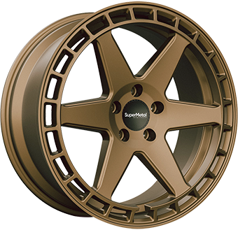 SUPER METAL CHARGER 20" Mat Brons
