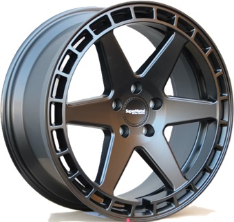 SUPER METAL CHARGER 20" Antraciet Mat