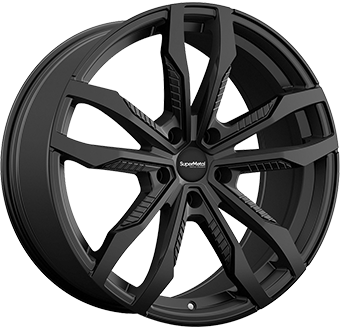 SUPER METAL FIN 20" Mat Zwart