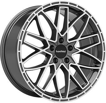 SUPER METAL VANE 20" Grijs Glans / Gepolijst