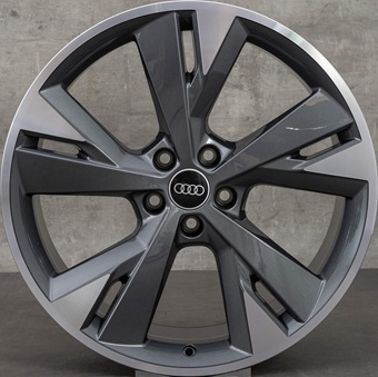 ORIGINAL EQUIPMENT D AUDI 20" Antraciet / Gepolijst