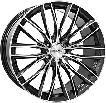 MONACO WHEELS GP2 18" Antraciet / Gepolijst