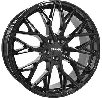 543 MONACO WHEELS GP15-FF 20" Zwart Glans