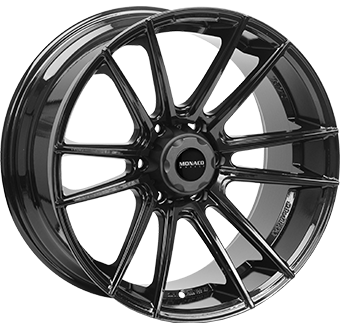 565 MONACO WHEELS TUNNEL 18" Zwart Glans