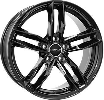 MONACO WHEELS RR8M 17" Zwart Glans