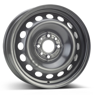 6315 STEEL WHEELS STAAL 14" Zwart