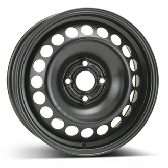 6445 STEEL WHEELS STAAL 15" Zwart