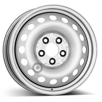 6501 STEEL WHEELS STAAL 16" Zilver