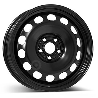6664 STEEL WHEELS STAAL 16" Zwart