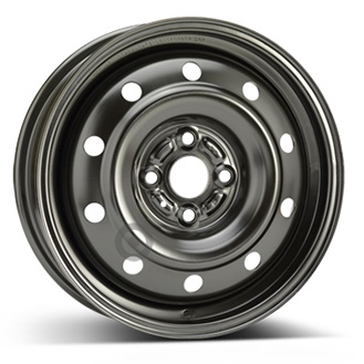 6735 STEEL WHEELS STAAL 15" Zwart