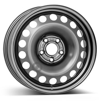 7035 STEEL WHEELS STAAL 16" Zwart