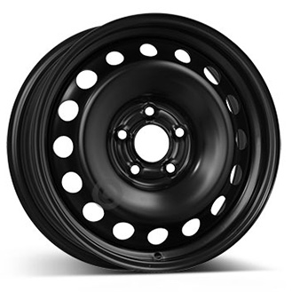 7037 STEEL WHEELS STAAL 16" Zwart