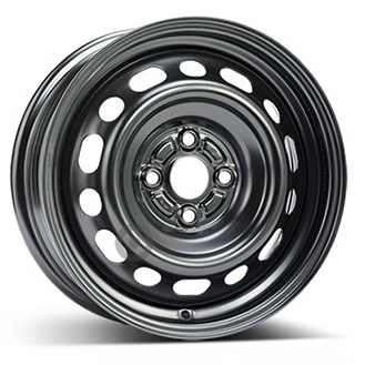 7225 STEEL WHEELS STAAL 15" Zwart