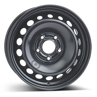 7306 STEEL WHEELS STAAL 15" Zwart