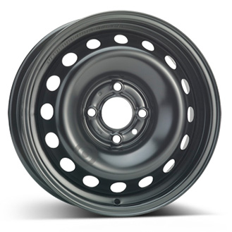 7320 STEEL WHEELS STAAL 14" Zwart