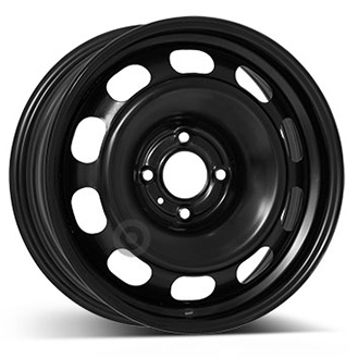 7432 STEEL WHEELS STAAL 16" Zwart