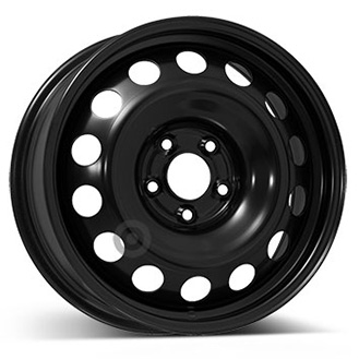 7461 STEEL WHEELS STAAL 16" Zwart