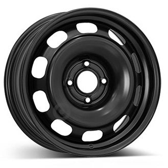 7493 STEEL WHEELS STAAL 16" Zwart