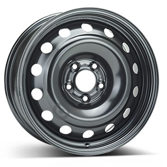 7780 STEEL WHEELS STAAL 16" Zwart