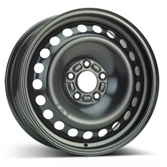 8325 STEEL WHEELS STAAL 16" Zwart