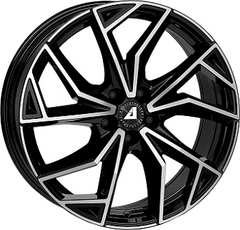 ALUTEC ADX.02 18" Zwart Glans / Gepolijst