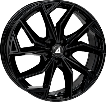 ALUTEC ADX.02 17" Zwart Glans