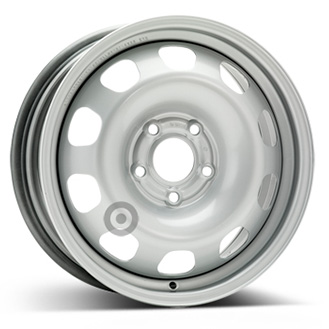 8873 STEEL WHEELS STAAL 16" Zilver