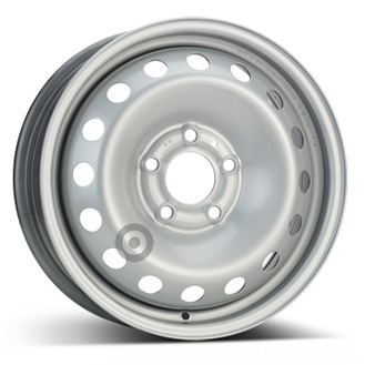 9506 STEEL WHEELS STAAL 16" Zilver