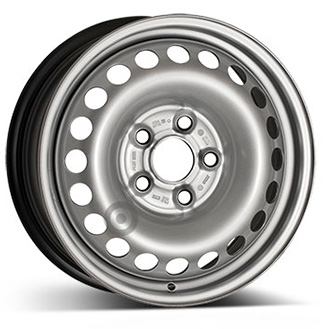 9686 STEEL WHEELS STAAL 16" Zilver