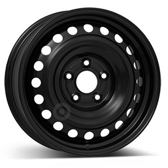 9834 STEEL WHEELS STAAL 16" Zwart