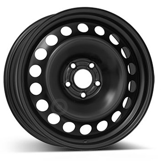 9937 STEEL WHEELS STAAL 17" Zwart